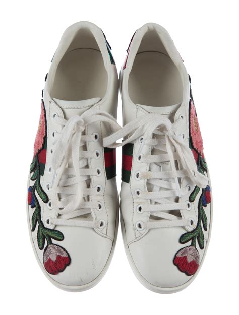 gucci loved ace sneakers|women's Gucci ace embroidered sneakers.